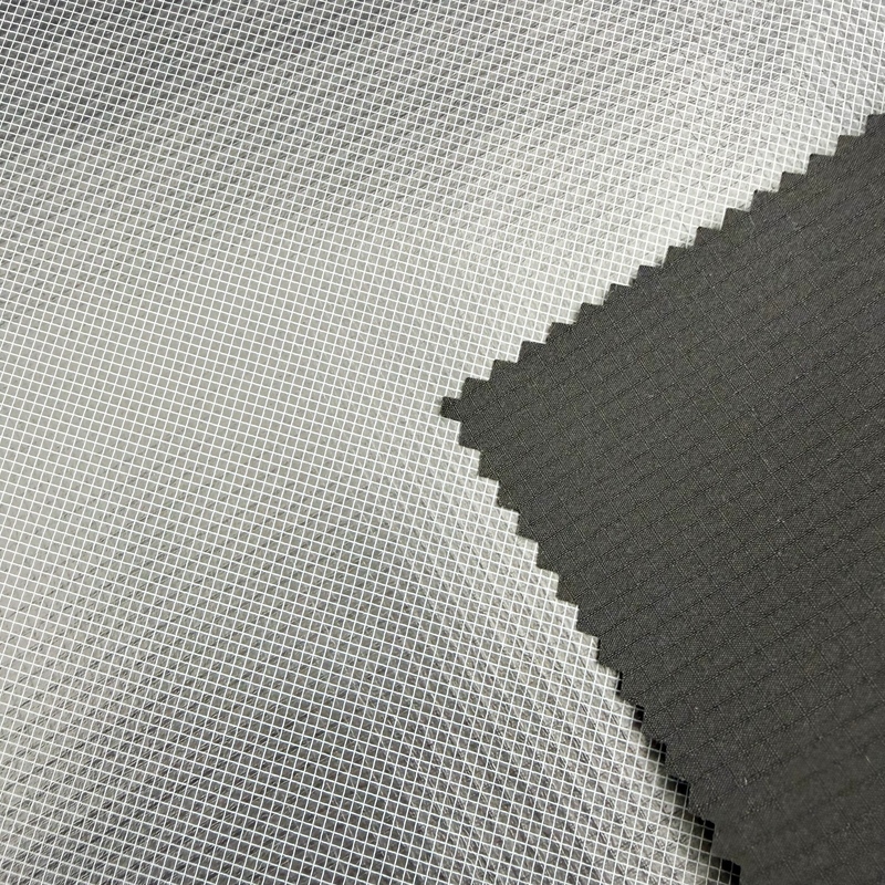 Double‑Yarn 4‑Way Stretch Fabric with Color Film Lamination Waterproof for Outdoor Clothing Fabric Flexible Textile Supplier