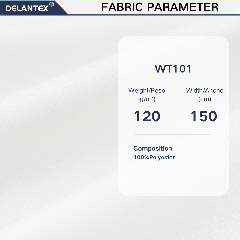 Delantex 120gsm 100%Polyester Oxford Fabric Windproof Functional Fabric for Outdoor Jackets Coats