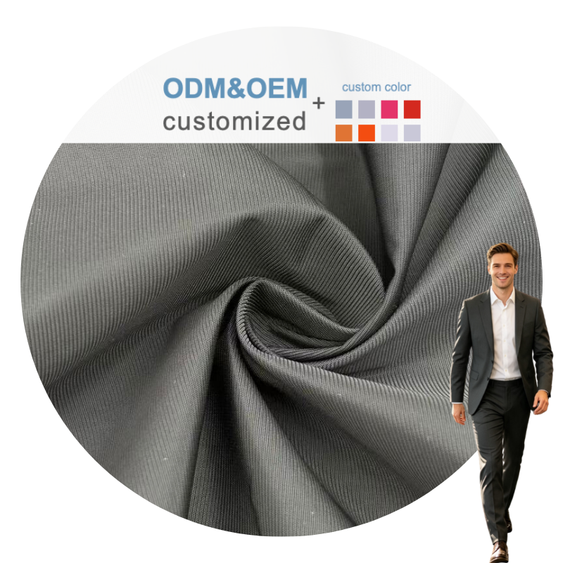 Delantex Custom Wholesale 125gsm 100% Polyester Imitation Memory Woven Fabric Smooth Handfeel for Down Jacket custom fabric manufacturer