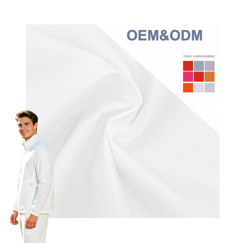 Delantex 75D 100% Polyester Imitation Memory Fabric Coated Breathable Medium Weight Outdoor Sportswear Jackets & Pants Fabric