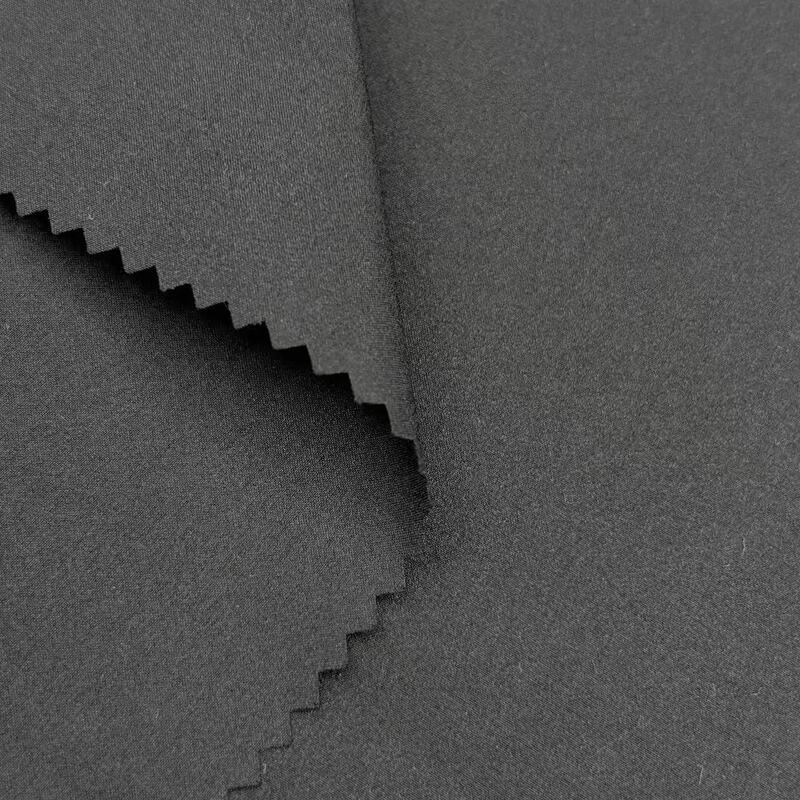 Delantex Flexible Production for Apparel 120GSM 100% Polyester T400 Mechanical Stretch Woven Fabric for Outdoor Windbreaker Hiking Coat