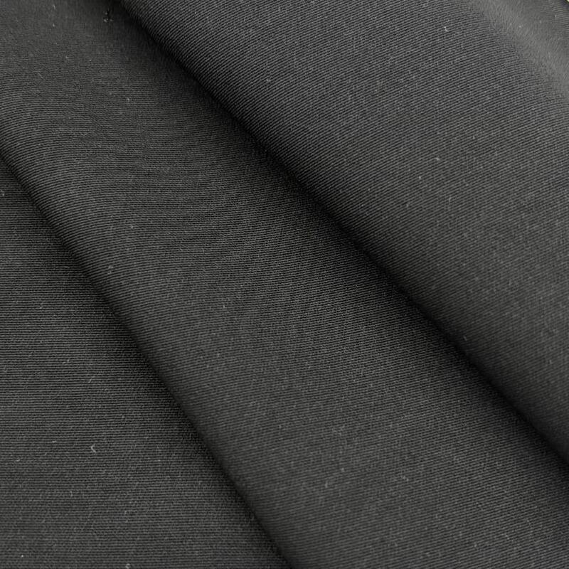 Delantex 183GSM 100% Polyester Abrasion Resistant Woven Plain Dyed Double Layer Fabric for Clothing Pants Flexible Fabric Manufacturer