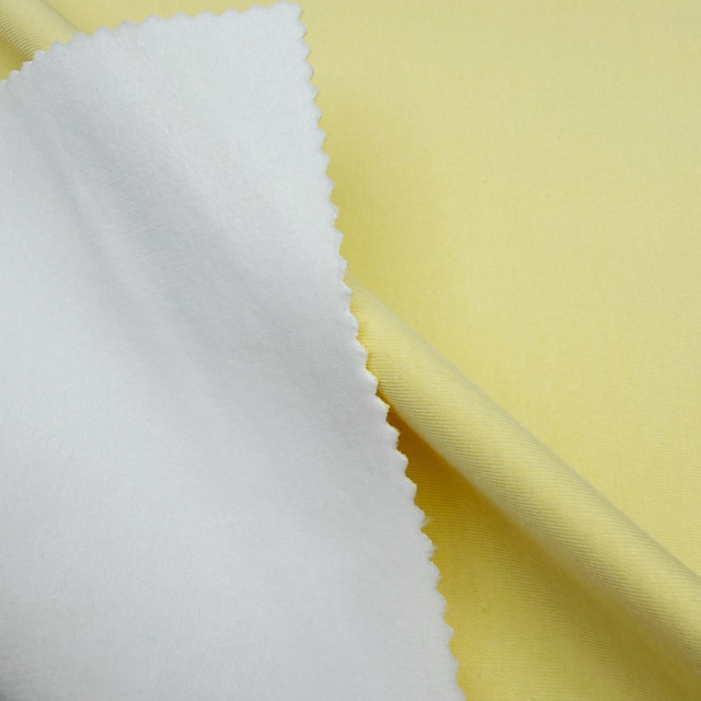 Cotton Jersey Fabric Laminated With Super Soft Fleece Comfortable Warm Composite Fabric For Pajama Lining Hoodie Winter Casual Garments One-stop Fabric Solution Provider