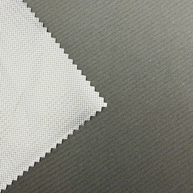 Double‑Yarn 4‑Way Stretch Fabric with Color Film Lamination Waterproof for Outdoor Clothing Fabric Flexible Textile Supplier