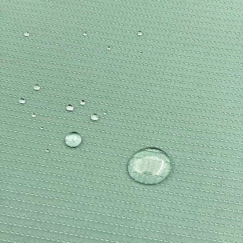 Delantex Coated Chain Pattern Waterproof 105gsm 100% Polyester Pongee Fabric For Sportswear and Casual Wear one-stop fabric solution provider